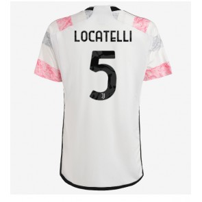Juventus Manuel Locatelli #5 Koszulka Wyjazdowych 2023-24 Krótki Rękaw